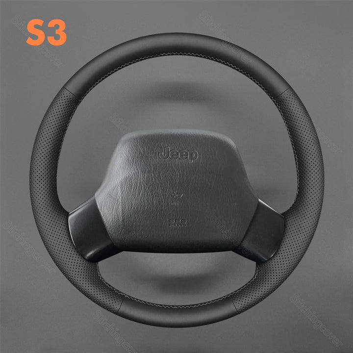 Steering Wheel Cover For Jeep Wrangler XJ TJ Cherokee 1997-2001