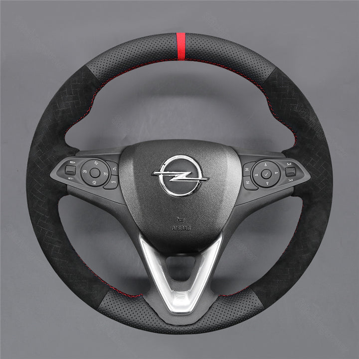Steering Wheel Cover For Opel Astra Corsa Crossland X Insignia Karl Zafira 2014-2020