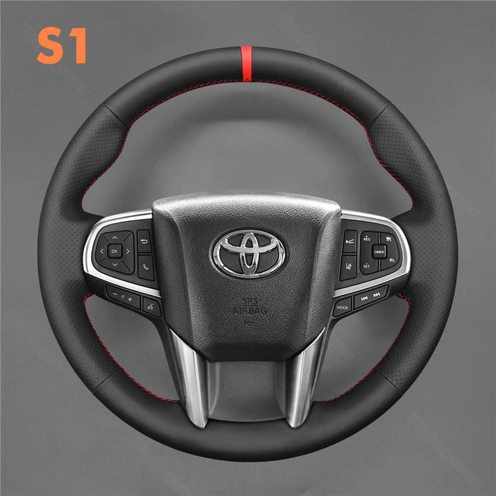 Steering Wheel Cover For Toyota Hiace Granvia 2019-2024