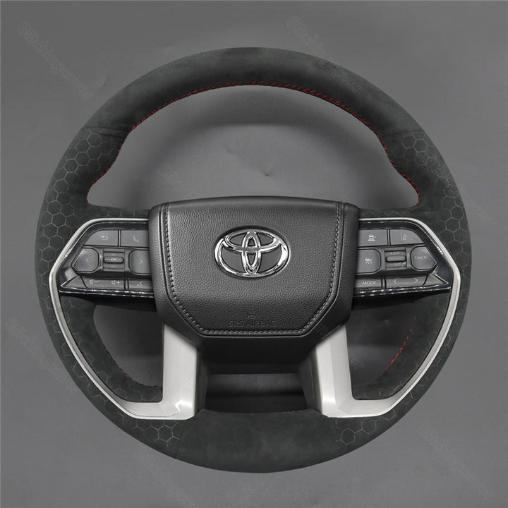 Steering Wheel Cover For Toyota Tundra 4Runner Tacoma Sequoia Crewmax 2022-2025