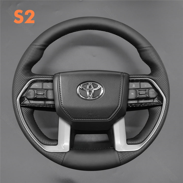 Steering Wheel Cover For Toyota Tundra 4Runner Tacoma Sequoia Crewmax 2022-2025