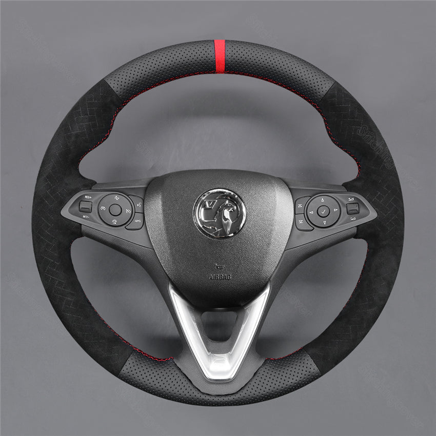 Steering Wheel Cover For Vauxhall Astra K Corsa E  Crossland Grandland X Insignia Karl Zafira