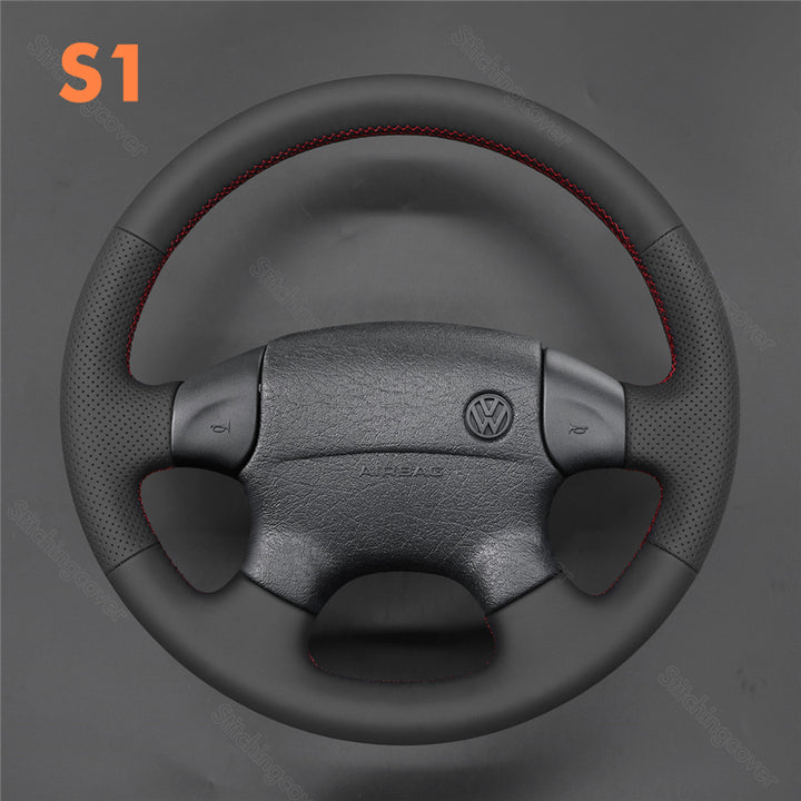 Steering Wheel Cover For Volkswagen VW Jetta Mk3 Golf Polo Gti 1991-1998