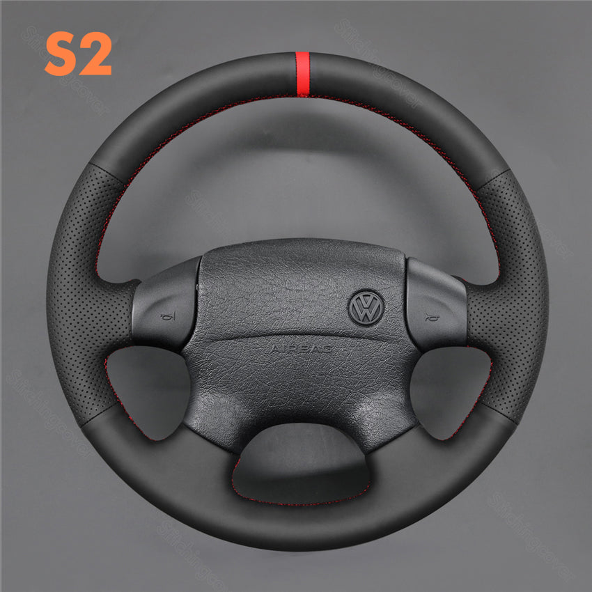 Steering Wheel Cover For Volkswagen VW Jetta Mk3 Golf Polo Gti 1991-1998