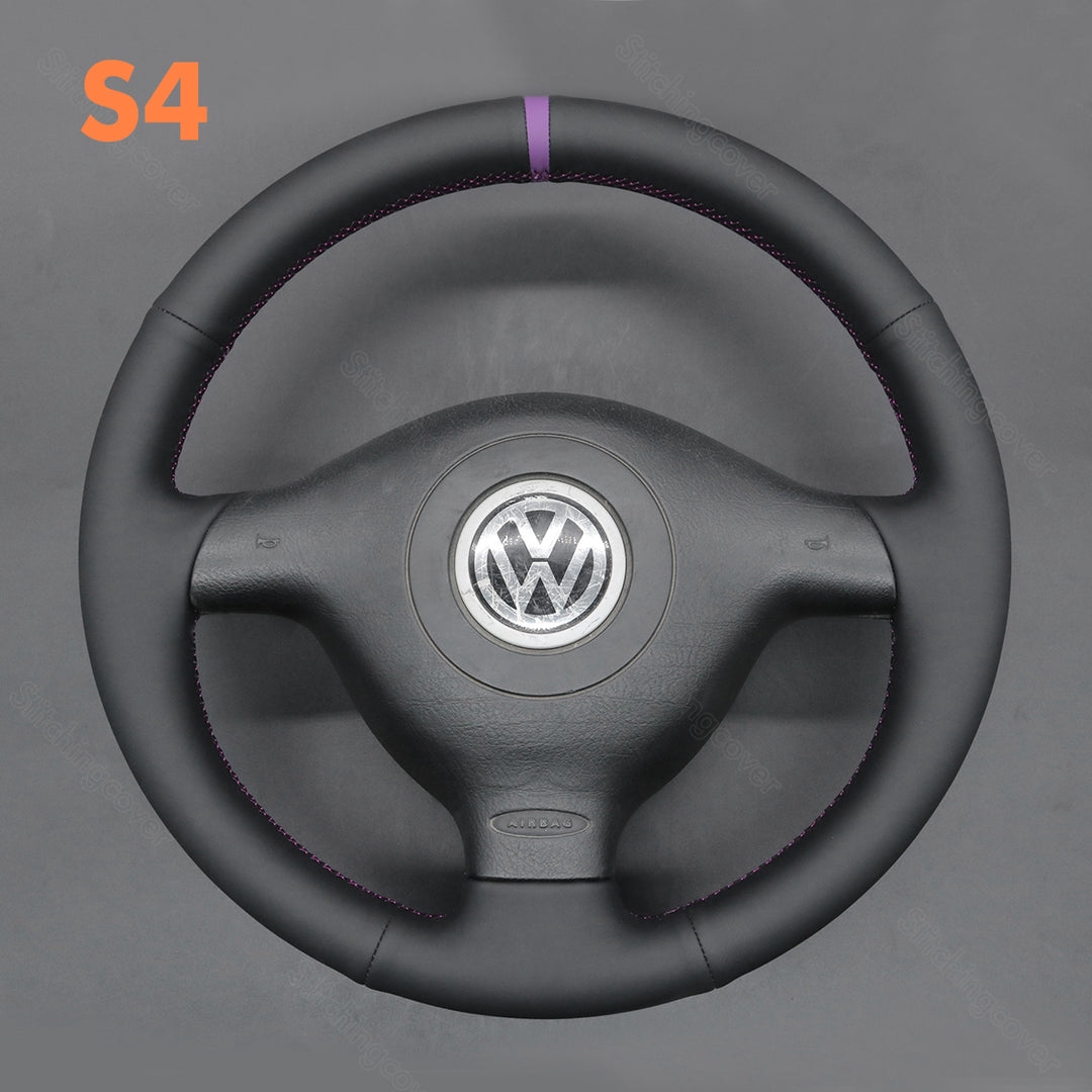 Steering Wheel Cover For Volkswagen VW MK4 Golf 4 Passat B5 Variant Polo Bora Sharan Cabrio 1997-2005