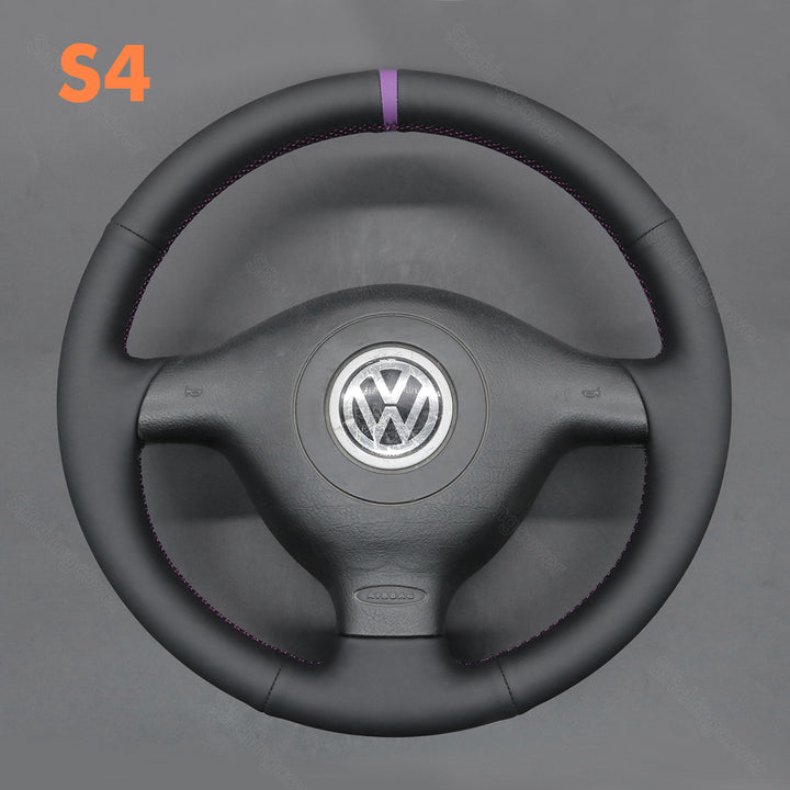 Steering Wheel Cover For Volkswagen VW MK4 Golf 4 Passat B5 Variant Polo Bora Sharan Cabrio 1997-2005