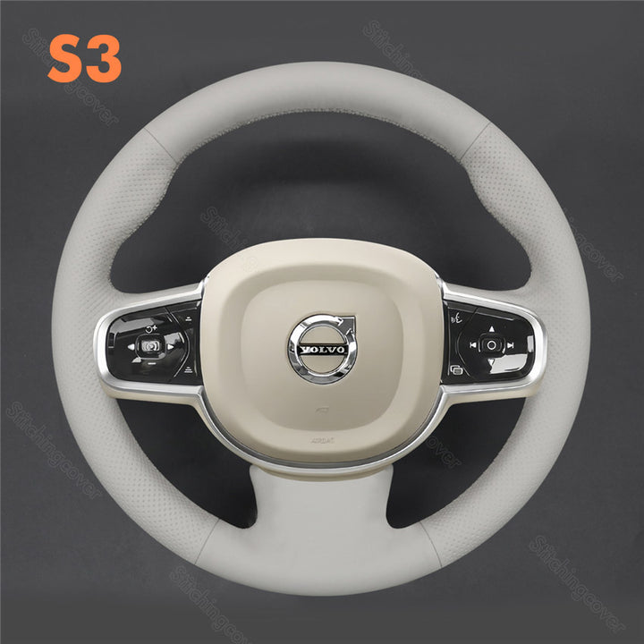 Steering Wheel Cover For Volvo XC90 XC60 S60 S90 2015-2025