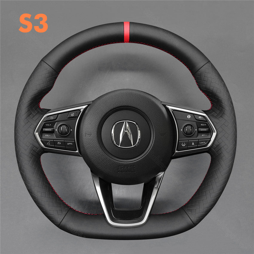 Steering Wheel Cover for Acura TLX A-Spec Type-S MDX 2021-2024