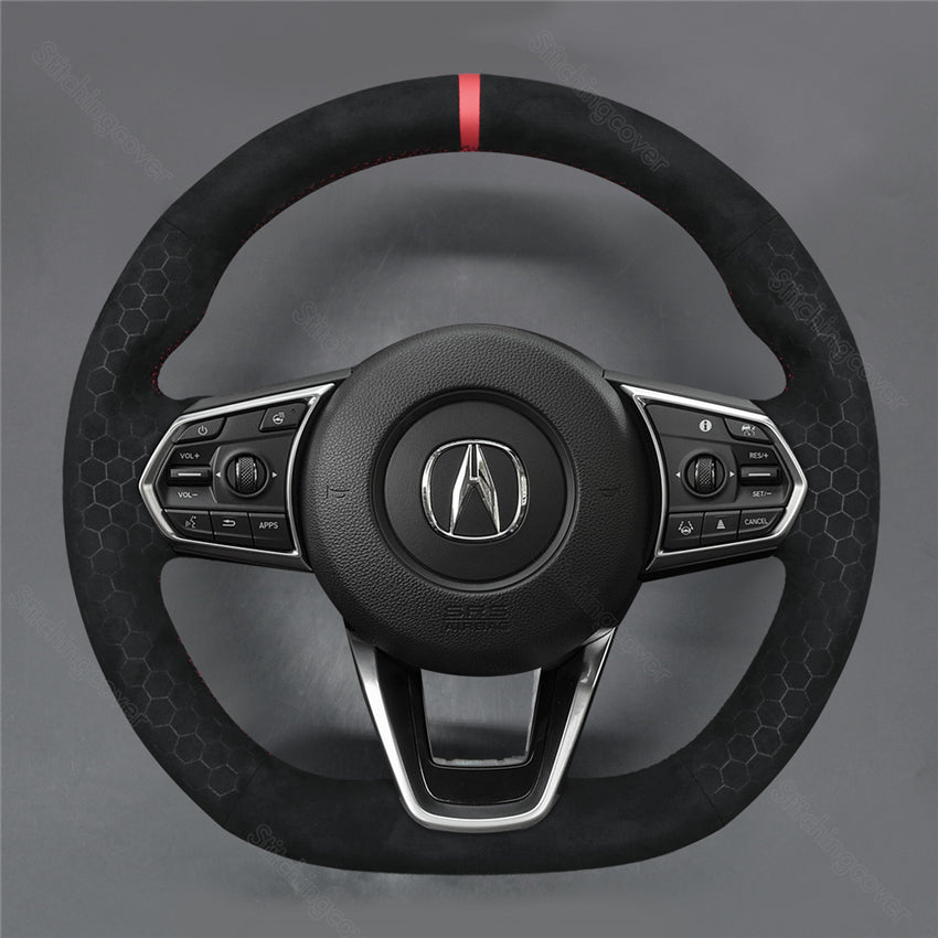 Steering Wheel Cover for Acura TLX A-Spec Type-S MDX 2021-2024
