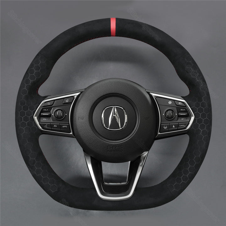 Steering Wheel Cover for Acura TLX A-Spec Type-S MDX 2021-2024
