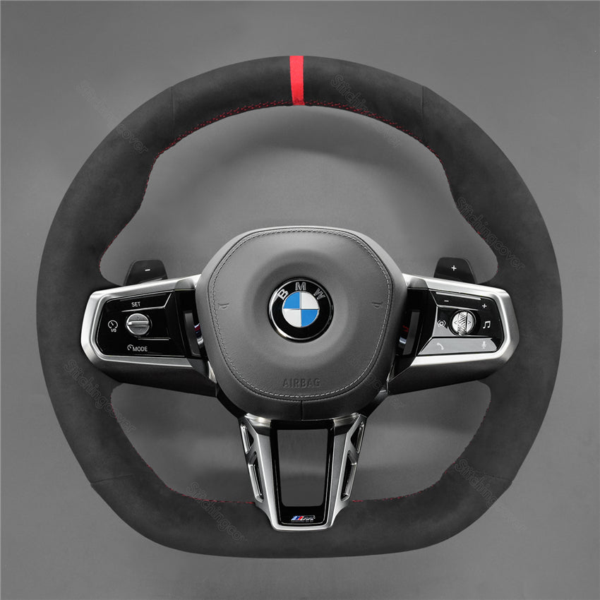 Steering Wheel Cover for BMW 2 Series X1 iX1 X2 iX2 U11 U10 2022 2023 2024Steering Wheel Cover for BMW 2 Series X1 iX1 X2 iX2 U11 U10 2022 2023 2024