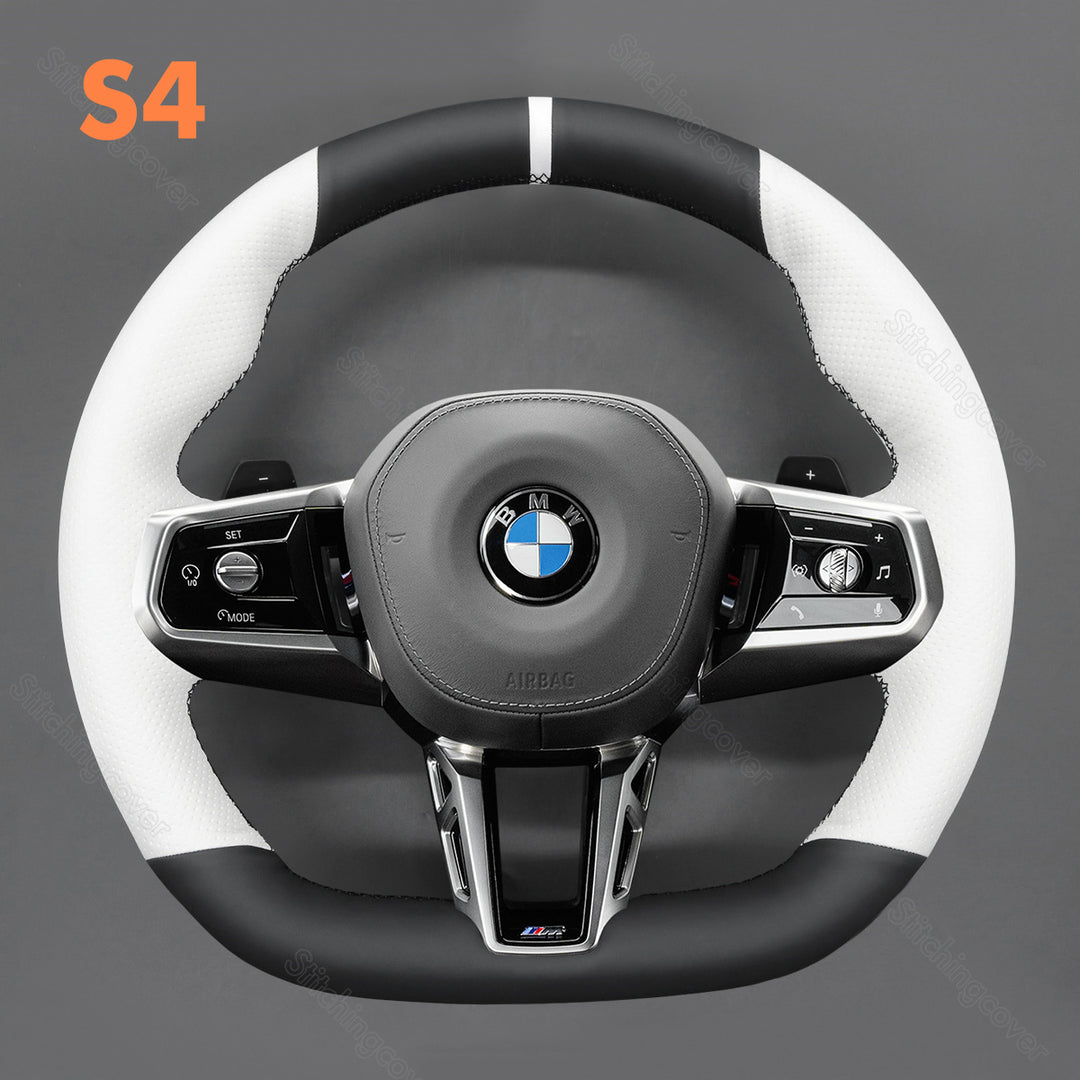 Steering Wheel Cover for BMW 5 Series 7 Series i5 i7 G60 G70 2022-2024