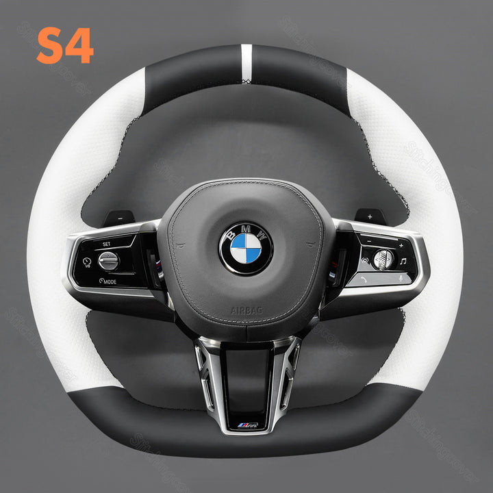 Steering Wheel Cover for BMW 5 Series 7 Series i5 i7 G60 G70 2022-2024