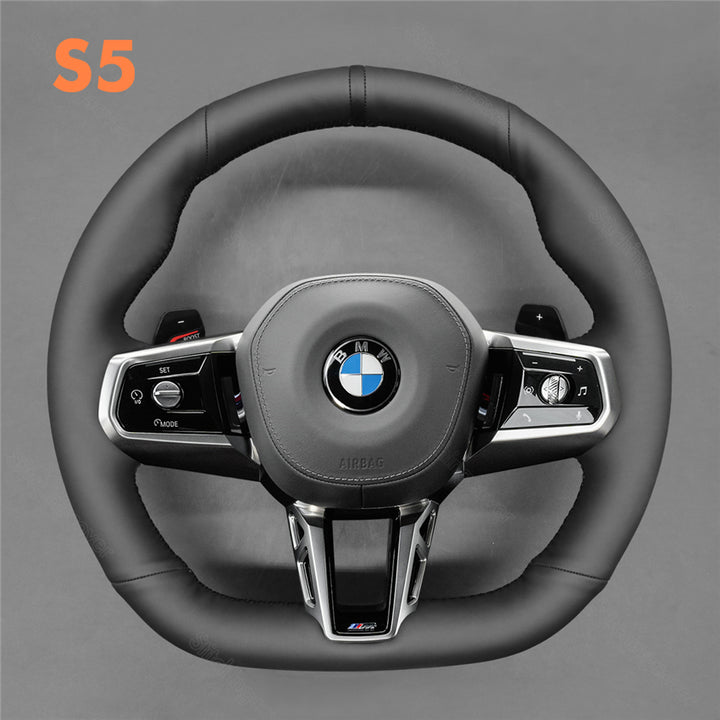Steering Wheel Cover for BMW 5 Series 7 Series i5 i7 G60 G70 2022-2024