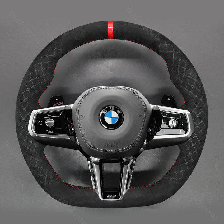 Steering Wheel Cover for BMW 5 Series 7 Series i5 i7 G60 G70 G80 2022-2025