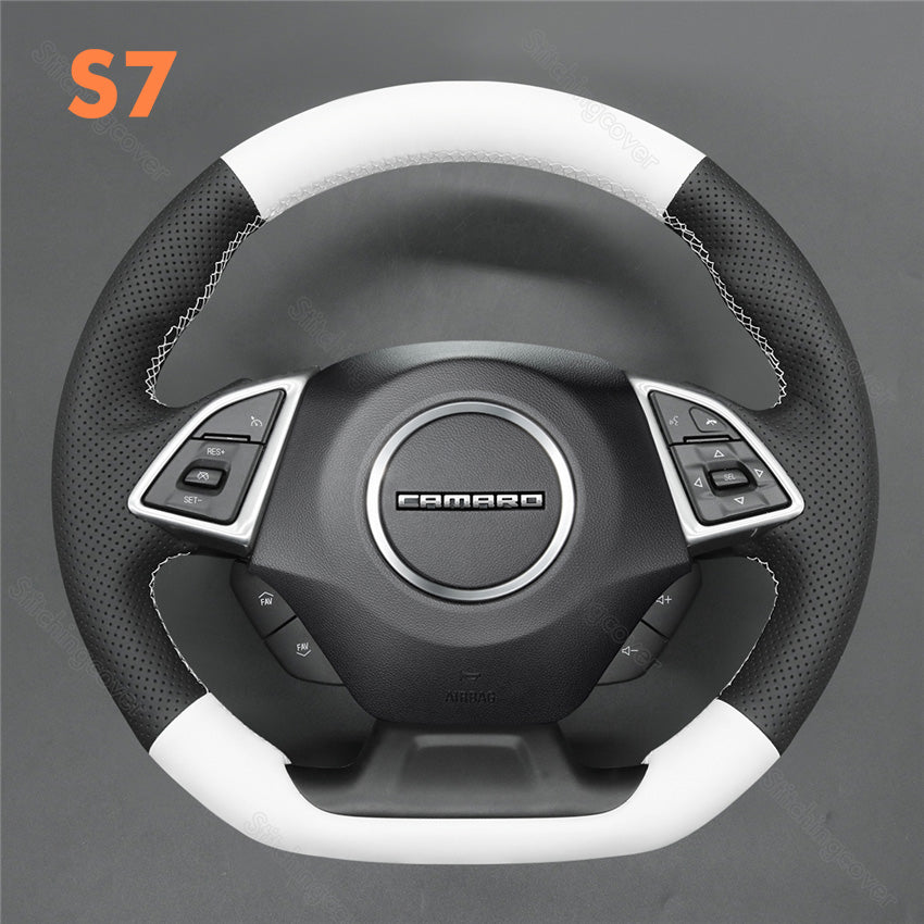 Steering Wheel Cover for Chevrolet Camaro 2016-2024