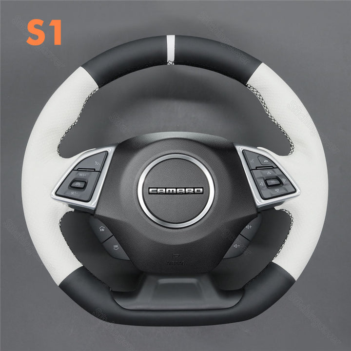 Steering Wheel Cover for Chevrolet Camaro 2016-2024