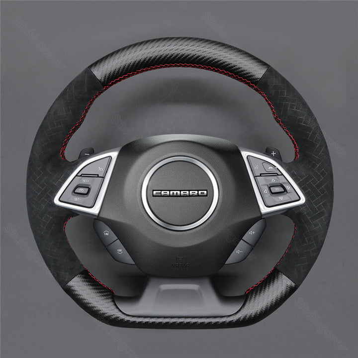 Steering Wheel Cover for Chevrolet Camaro 2016-2024