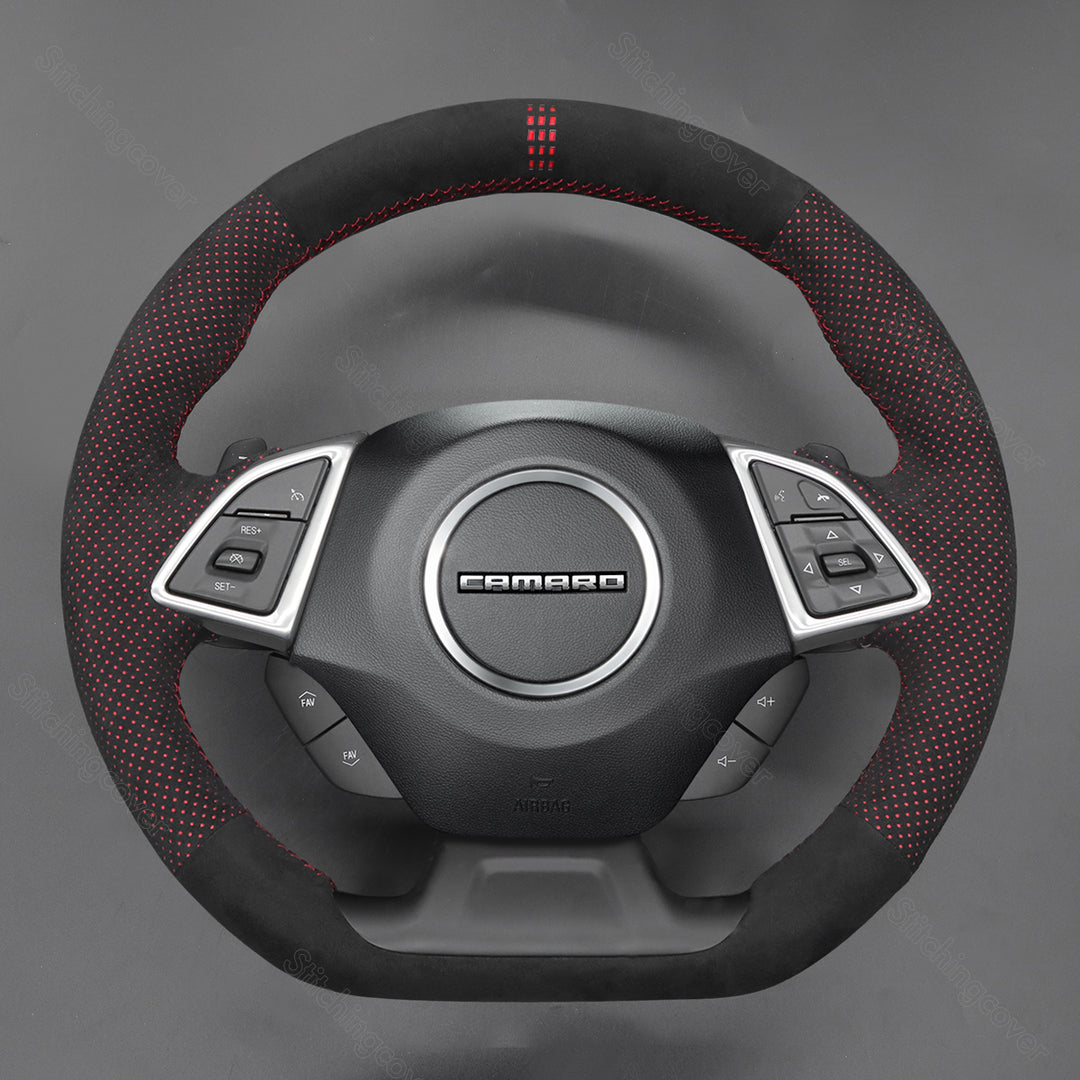 Steering Wheel Cover for Chevrolet Camaro 2016-2024