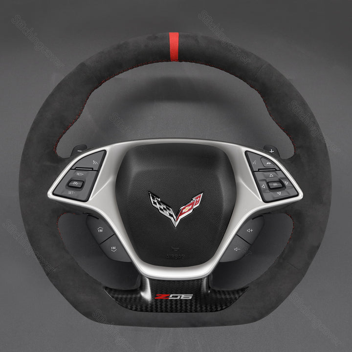 Steering Wheel Cover for Chevrolet Corvette C7 2015-2020