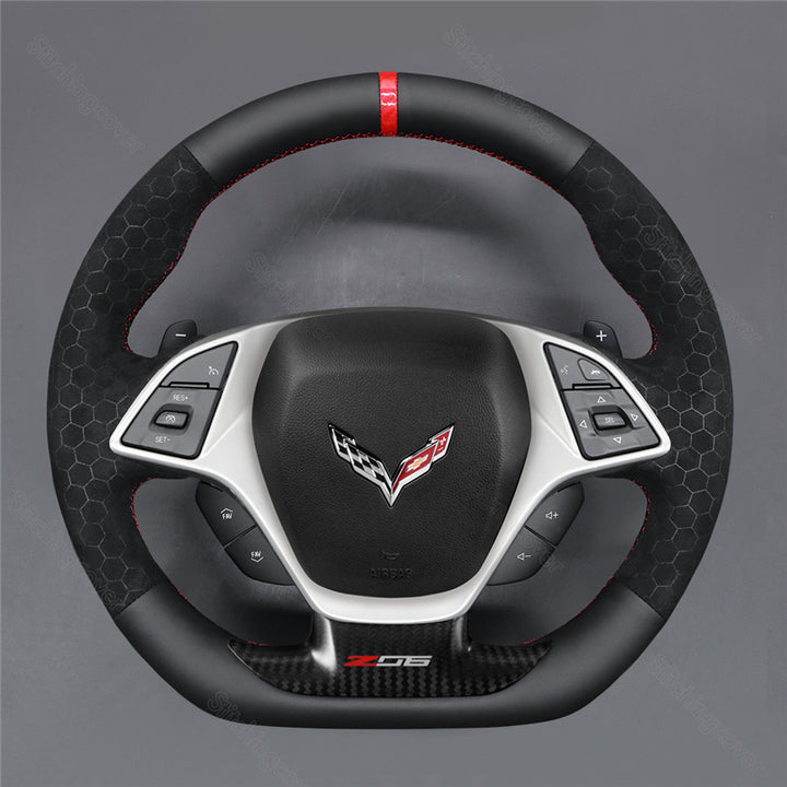 Steering Wheel Cover for Chevrolet Corvette C7 2015-2020