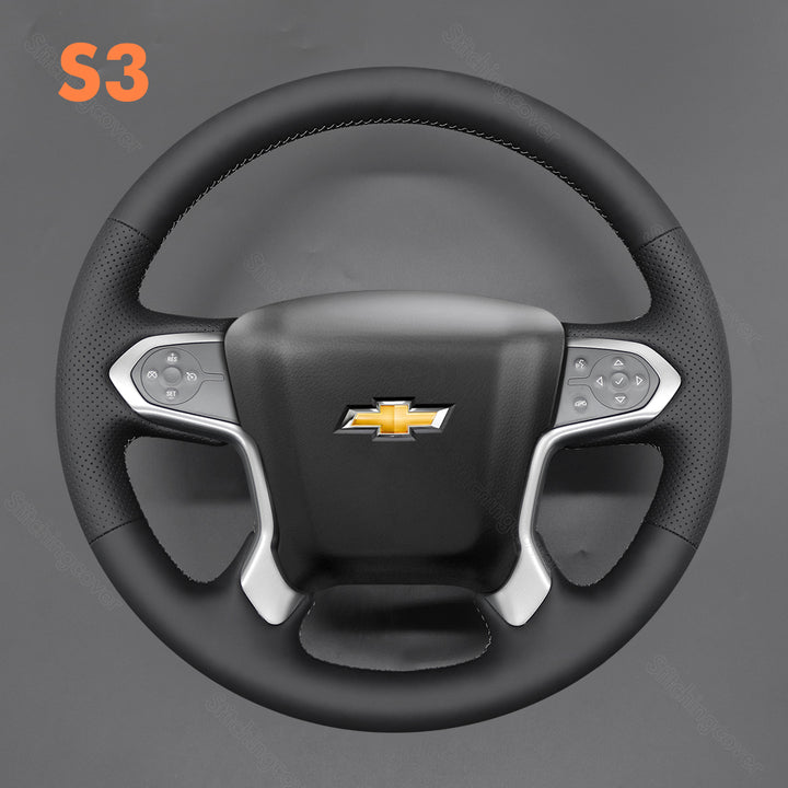Steering Wheel Cover for Chevrolet Silverado 1500 1500LD 2500 3500 4500HD 5500HD 6500HDSuburban Tahoe 2014-2020