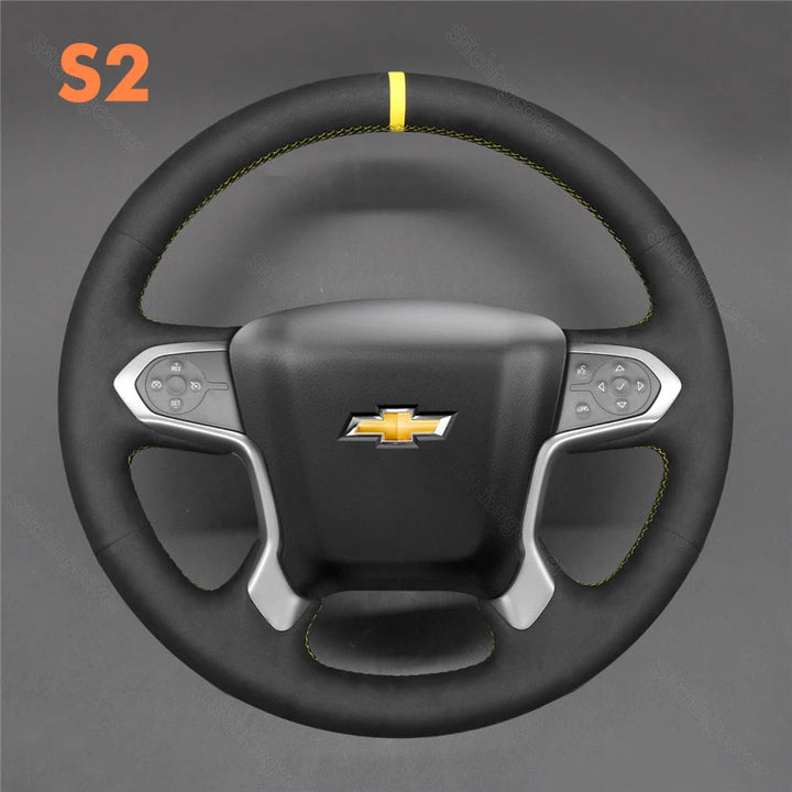 Steering Wheel Cover for Chevrolet Silverado 1500 1500LD 2500 3500 4500HD 5500HD 6500HDSuburban Tahoe 2014-2020