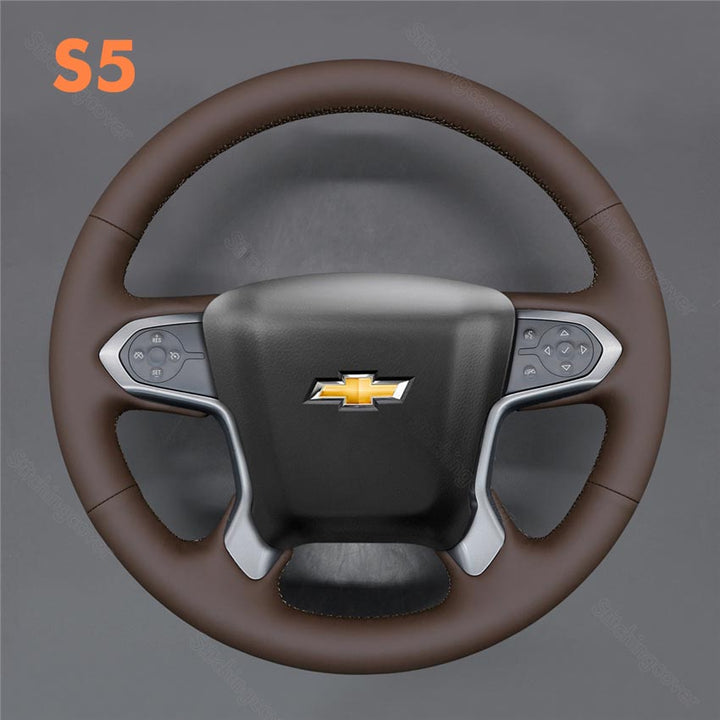Steering Wheel Cover for Chevrolet Silverado 1500 1500LD 2500 3500 4500HD 5500HD 6500HDSuburban Tahoe 2014-2020