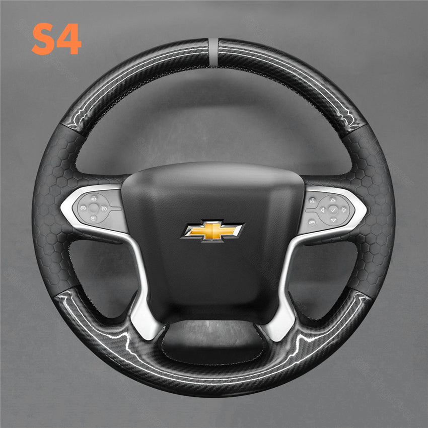 Steering Wheel Cover for Chevrolet Silverado 1500 1500LD 2500 3500 4500HD 5500HD 6500HDSuburban Tahoe 2014-2020
