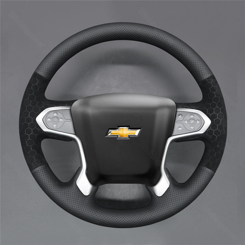 Steering Wheel Cover for Chevrolet Silverado 1500 1500LD 2500 3500 4500HD 5500HD 6500HDSuburban Tahoe 2014-2020