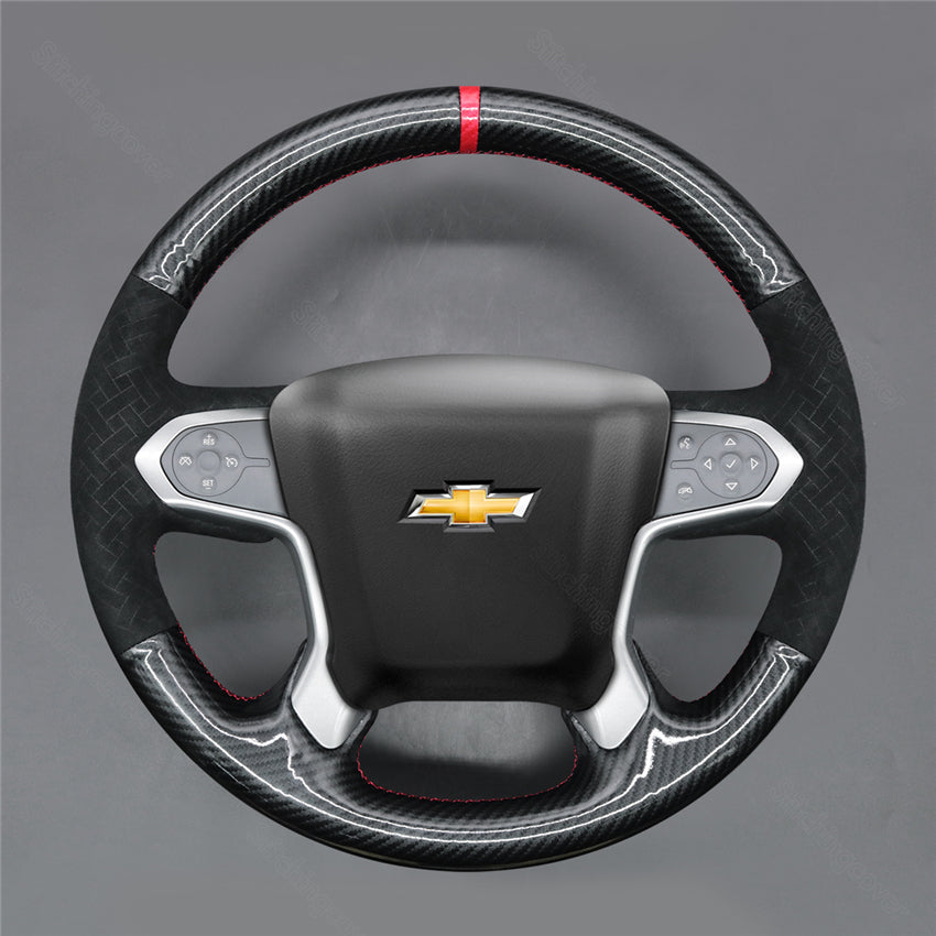 Steering Wheel Cover for Chevrolet Silverado 1500 1500LD 2500 3500 4500HD 5500HD 6500HDSuburban Tahoe 2014-2020