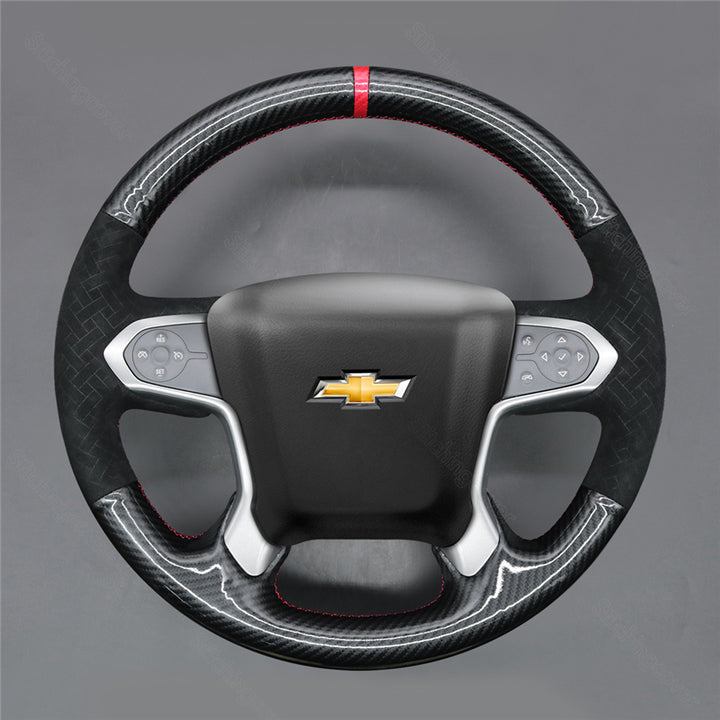 Steering Wheel Cover for Chevrolet Silverado 1500 1500LD 2500 3500 4500HD 5500HD 6500HDSuburban Tahoe 2014-2020