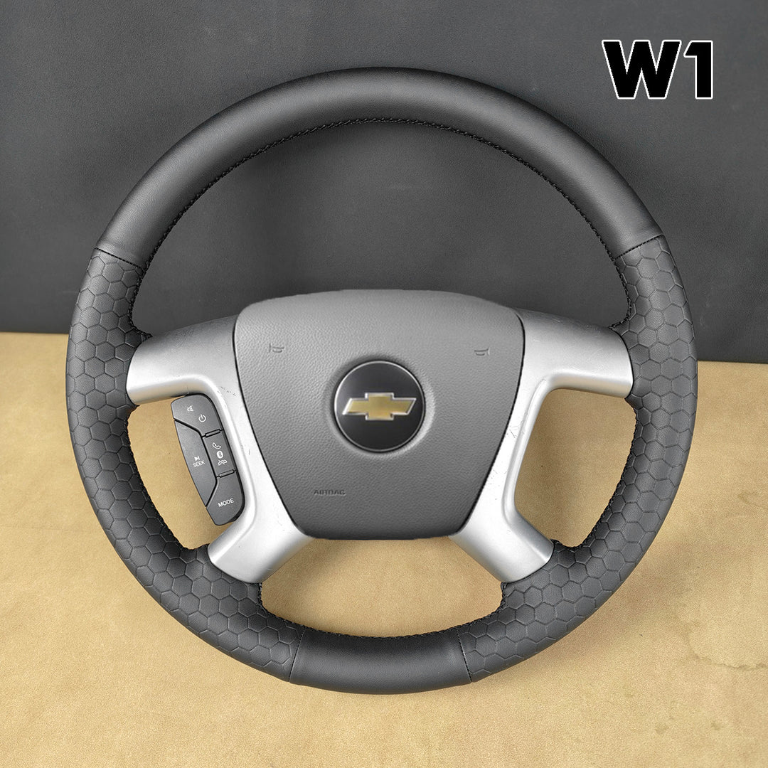 Steering Wheel Cover for Chevrolet Silverado 1500 2500 3500 Avalanche Suburban Tahoe Traverse 2007-2017