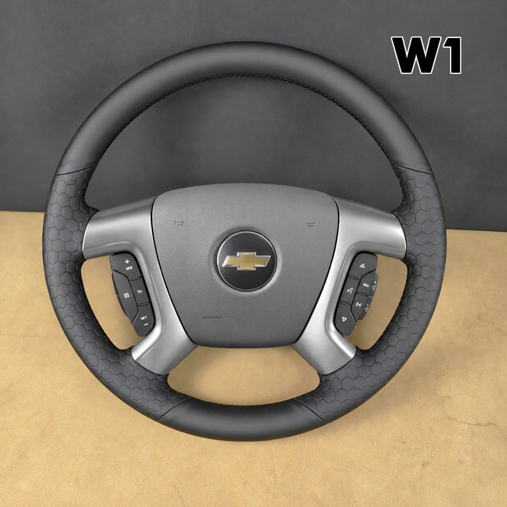 Steering Wheel Cover for Chevrolet Silverado 1500 2500 3500 Avalanche Suburban Tahoe Traverse 2007-2017
