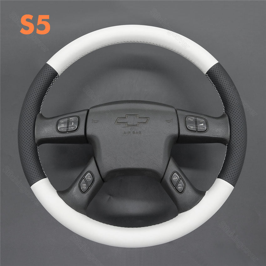 Steering Wheel Cover for Chevrolet Silverado 1500 2500 3500 Classic Avalanche Express Suburban Tahoe TrailBlazer 2001-2006