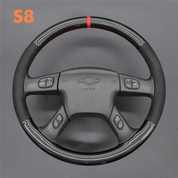 Steering Wheel Cover for Chevrolet Silverado 1500 2500 3500 Classic Avalanche Express Suburban Tahoe TrailBlazer 2001-2006