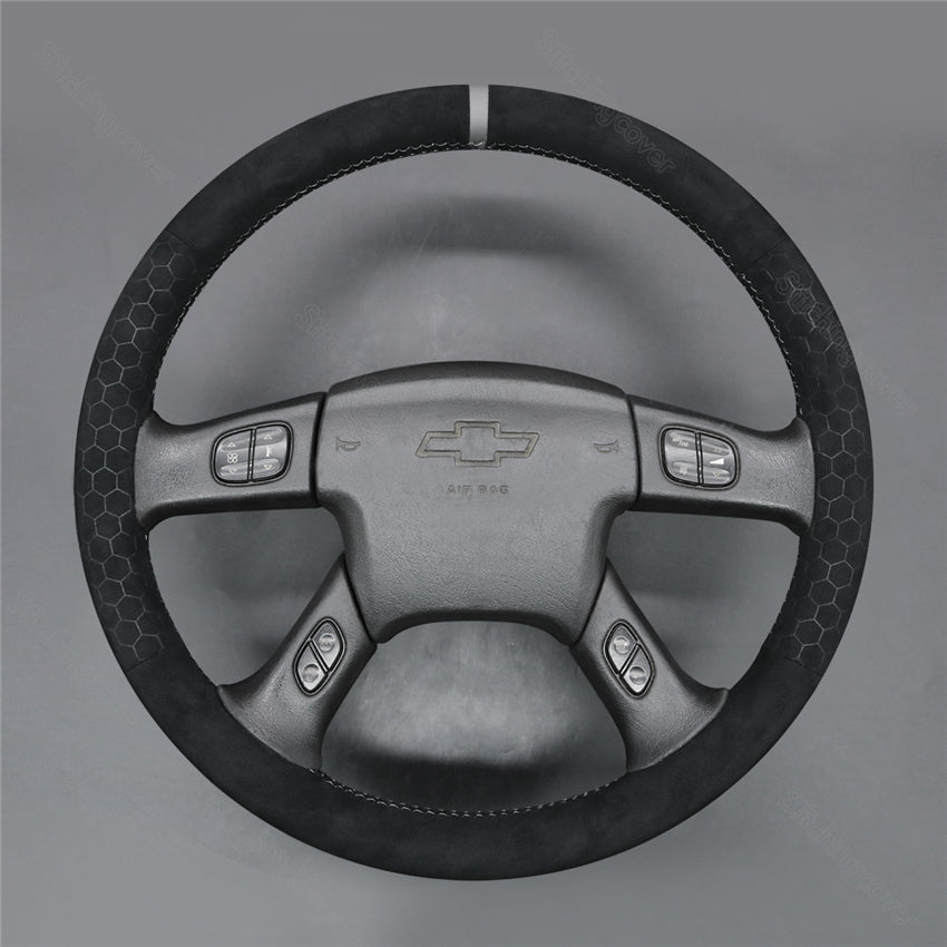 Steering Wheel Cover for Chevrolet Silverado 1500 2500 3500 Classic Avalanche Express Suburban Tahoe TrailBlazer 2001-2006