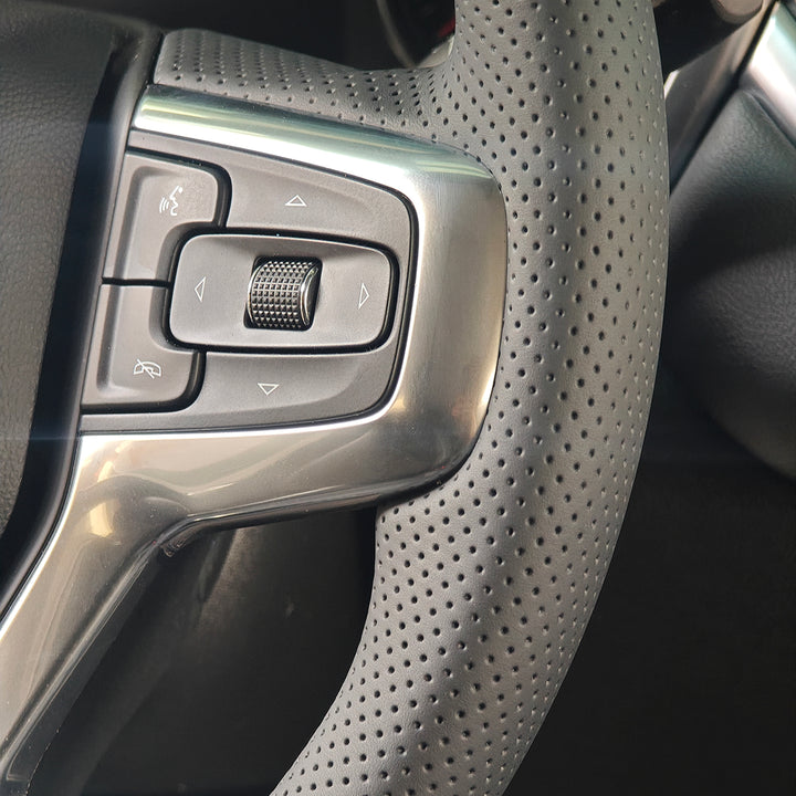 Steering Wheel Cover for Chevrolet Silverado 1500 2500 3500 Blazer Suburban Tahoe 2019-2025