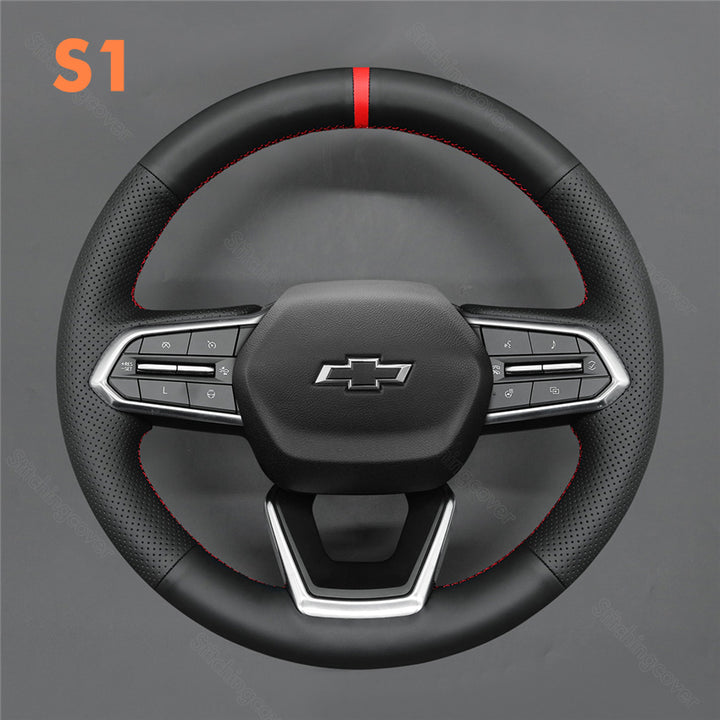 Steering Wheel Cover for Chevrolet Silverado Blazer EV Equinox Traverse Tahoe Suburban 2024-2025