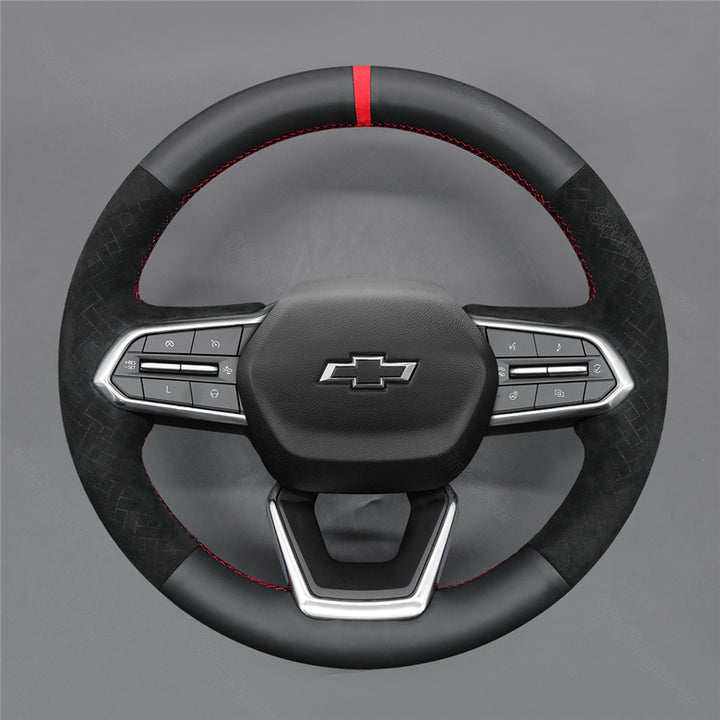 Steering Wheel Cover for Chevrolet Silverado Blazer EV Equinox Traverse Tahoe Suburban 2024-2025