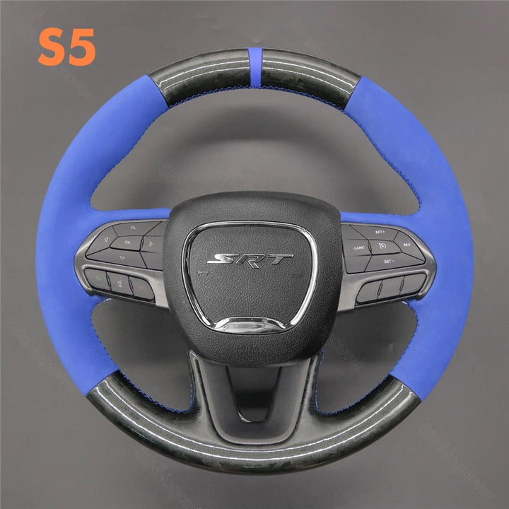 Steering Wheel Cover for Dodge Challenger Charger 2015-2021