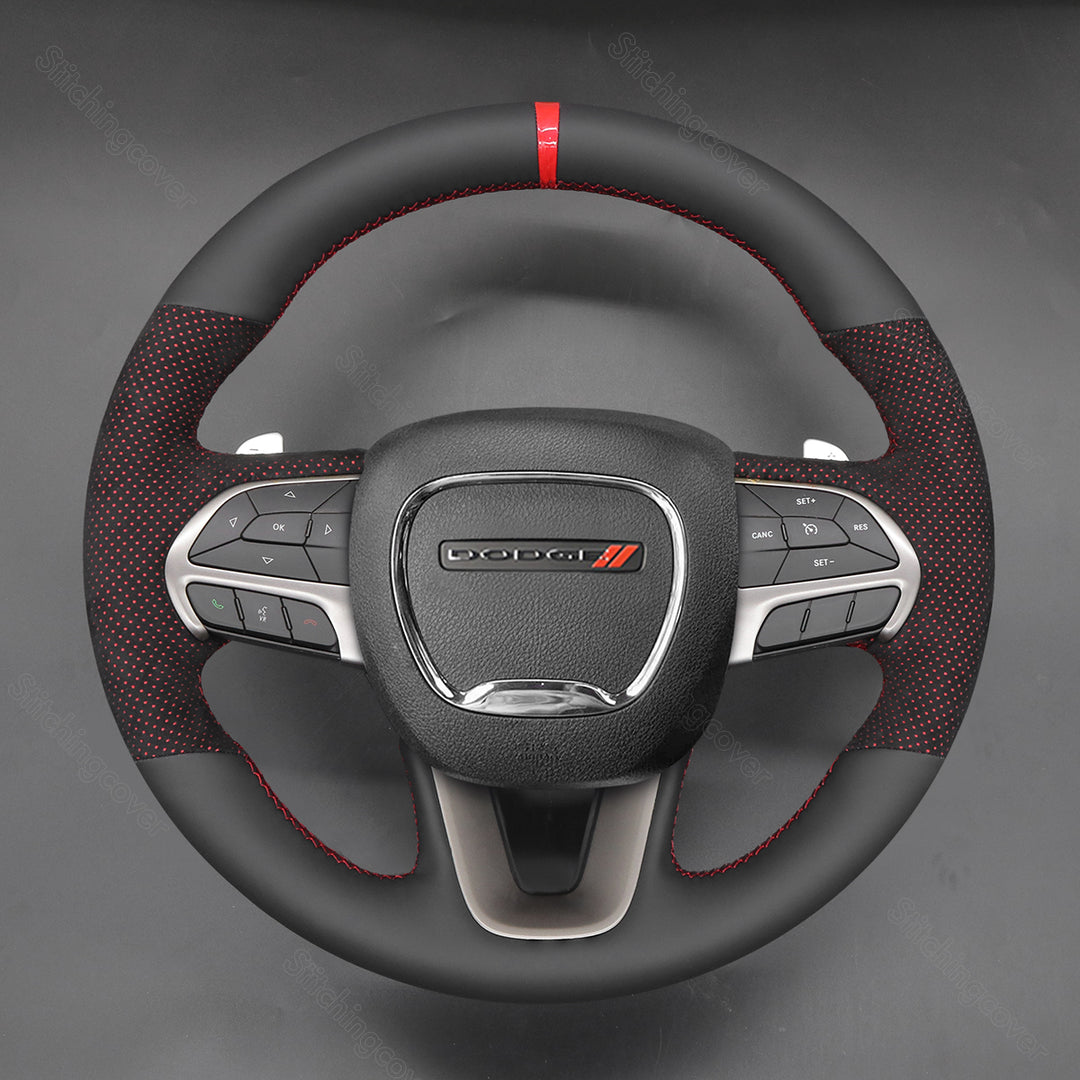 Steering Wheel Cover for Dodge Challenger Charger Durango 2015-2021
