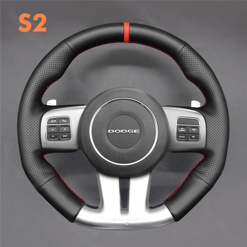 Steering Wheel Cover for Dodge Challenger Charger SRT 2012-2014