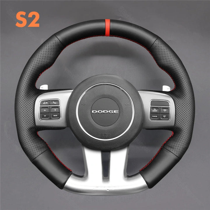 Steering Wheel Cover for Dodge Challenger Charger SRT 2012-2014