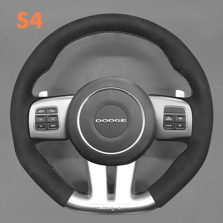 Steering Wheel Cover for Dodge Challenger Charger SRT 2012-2014
