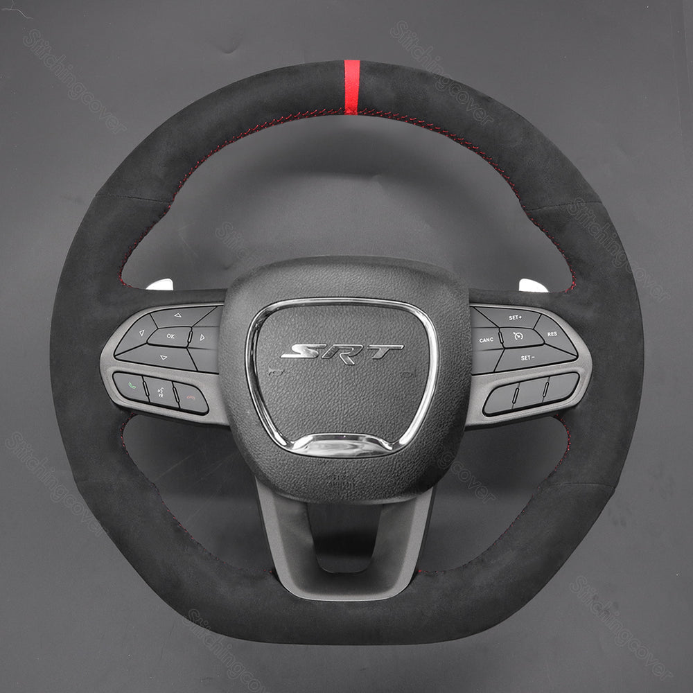 Steering Wheel Cover for Dodge Durango Challenger Scat RT 2015-2023