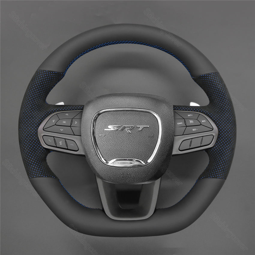 Steering Wheel Cover for Dodge Durango Challenger Scat R/T 2015-2023