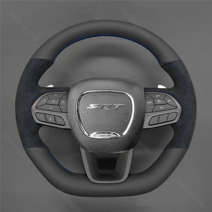 Steering Wheel Cover for Dodge Durango Challenger Scat R/T 2015-2023