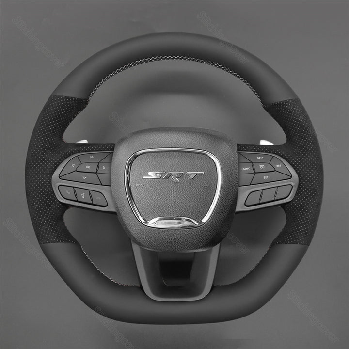 Steering Wheel Cover for Dodge Durango Challenger Scat R/T 2015-2023
