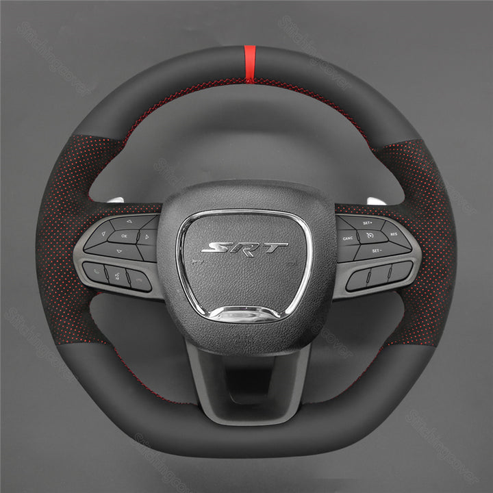 Steering Wheel Cover for Dodge Durango Challenger Scat R/T 2015-2023